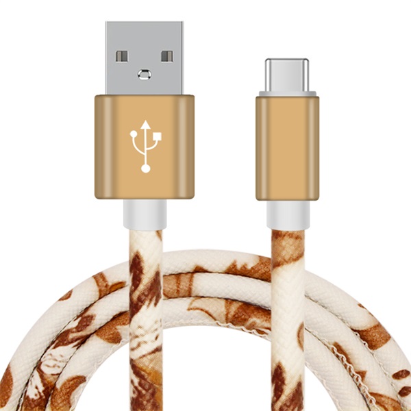 皮革 type-c  數(shù)據(jù)線